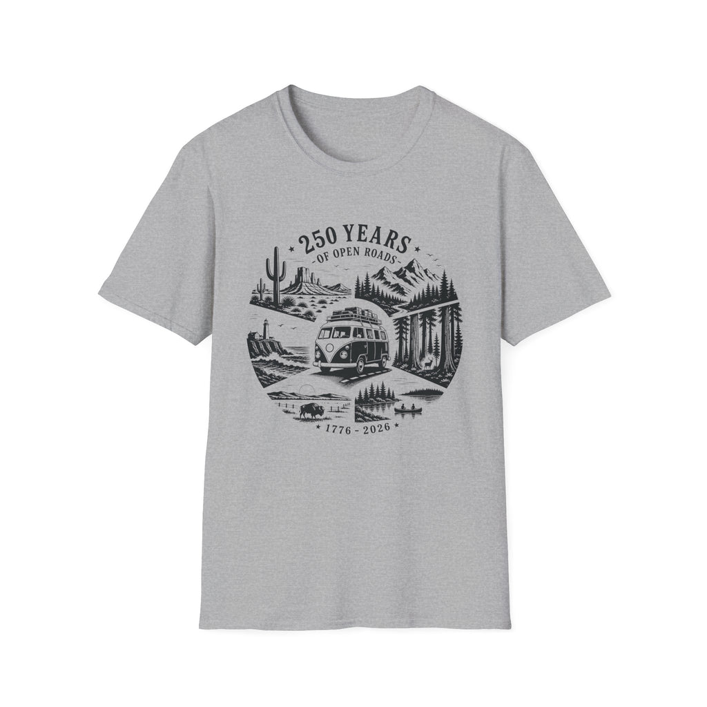250 Years Of Open Roads T-Shirt