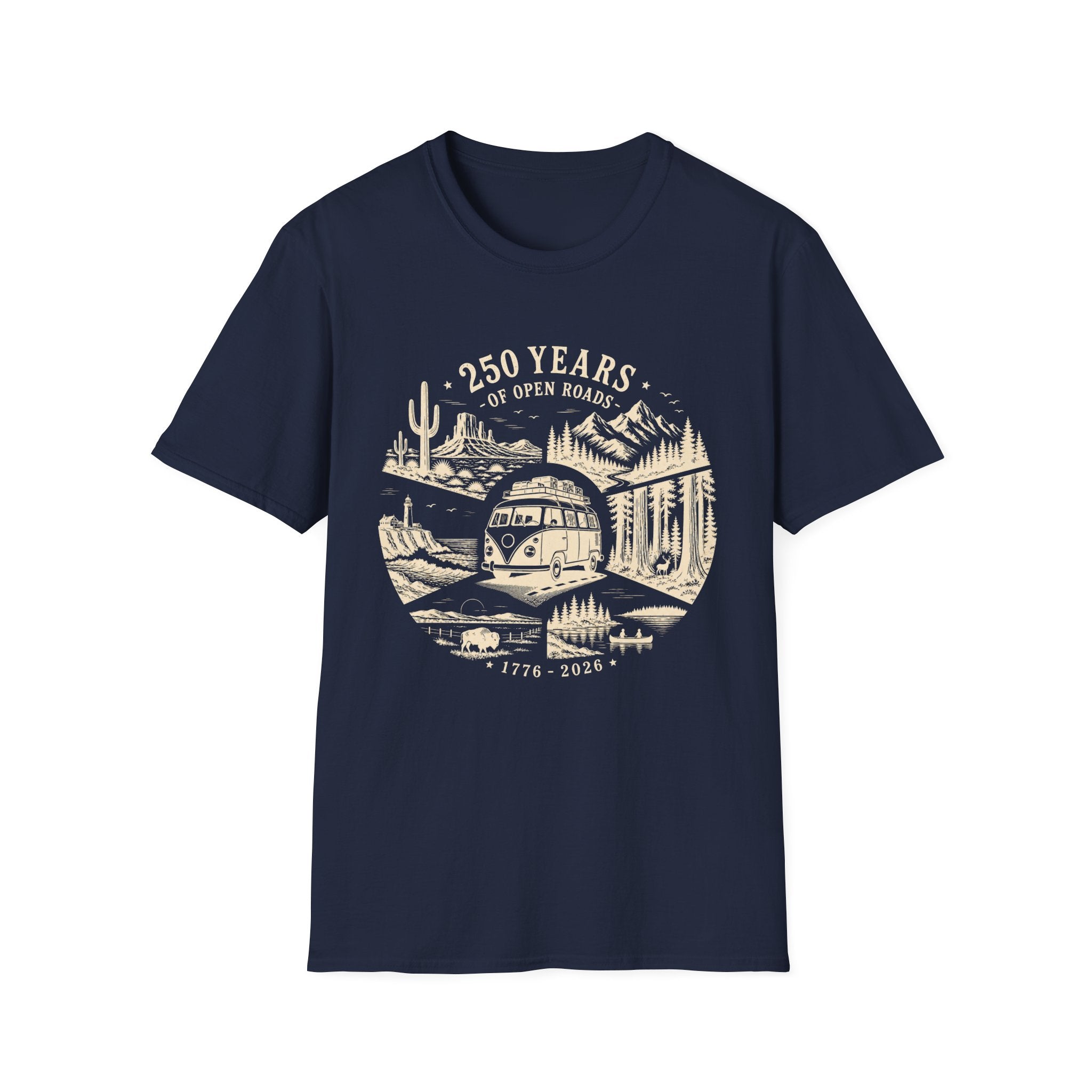250 Years Of Open Roads T-Shirt