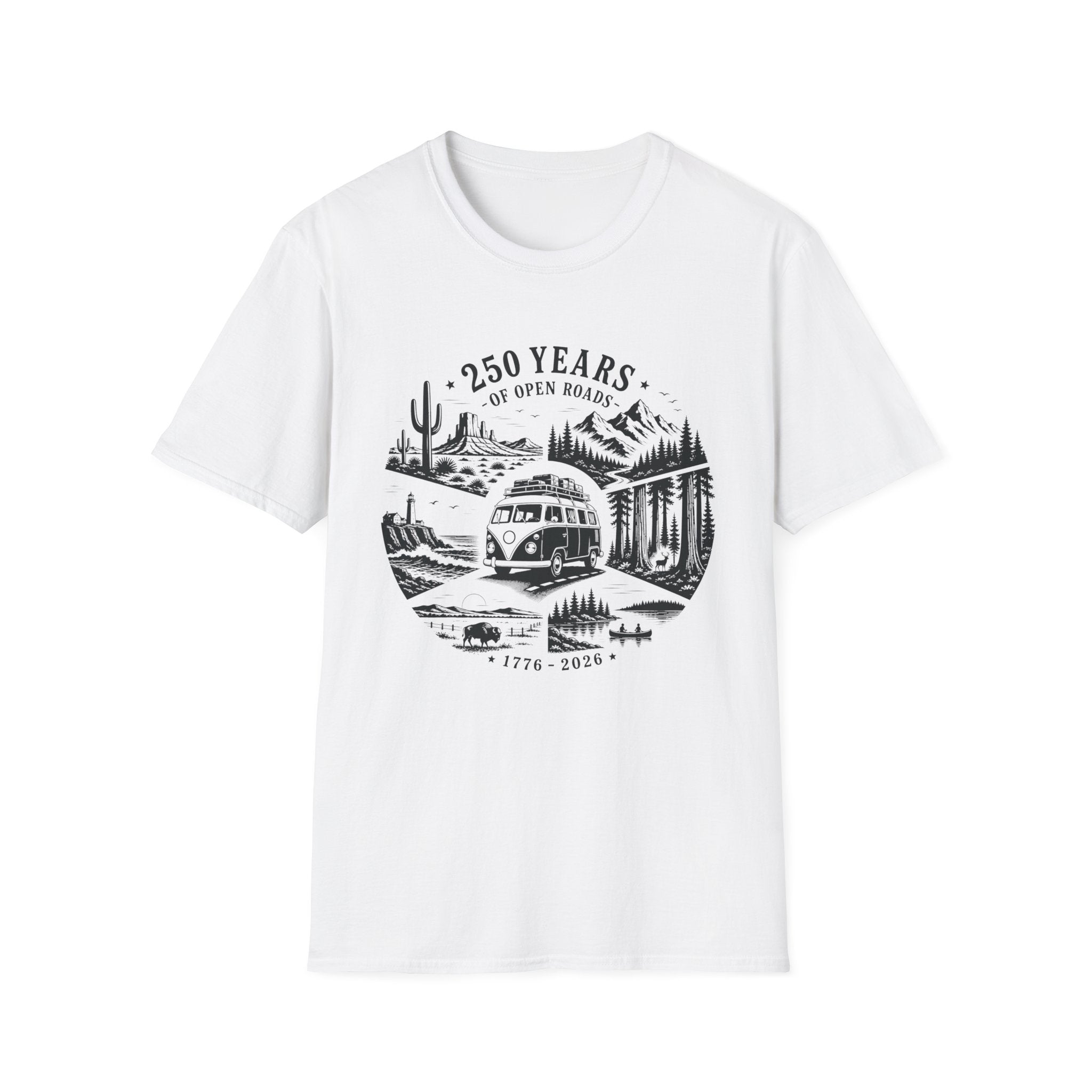 250 Years Of Open Roads T-Shirt