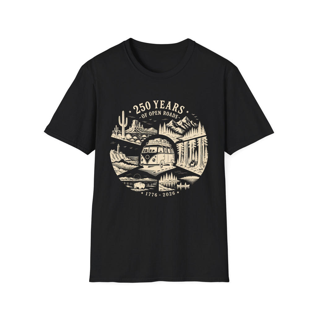 250 Years Of Open Roads T-Shirt