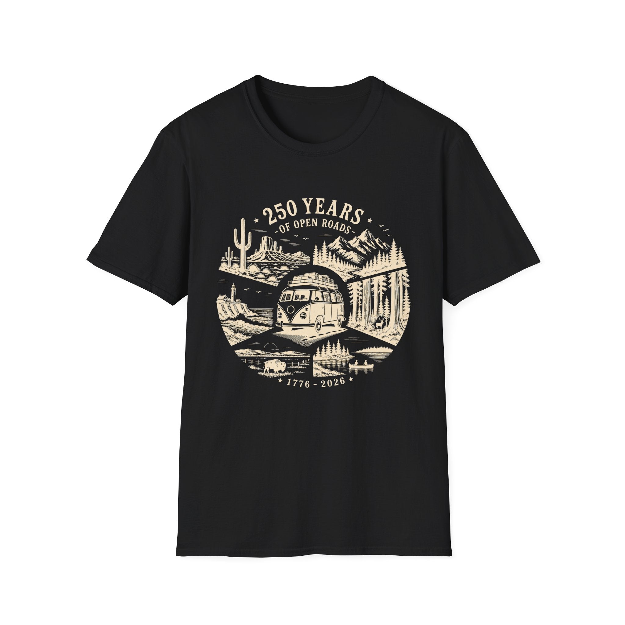 250 Years Of Open Roads T-Shirt